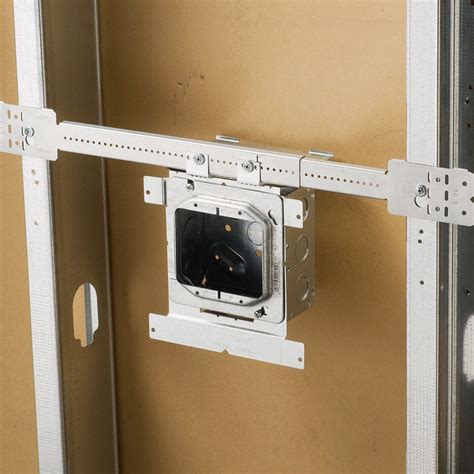 electrical box side brackets|mounting strap for electrical box.